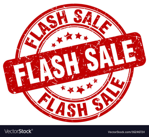 Flash sale